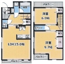 王子4丁目戸建ての物件間取画像